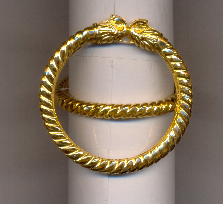 GOLD BANGLE PLAIN FANCY
