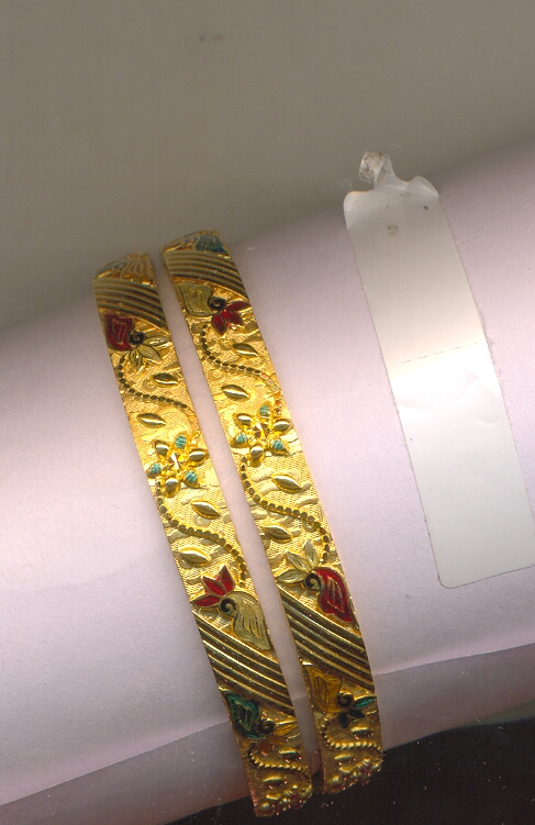 GOLD BANGLE PLAIN FANCY