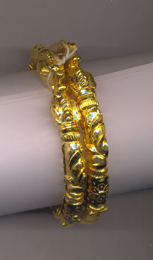 GOLD BANGLE PLAIN FANCY