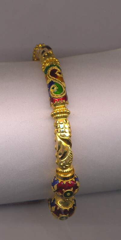 GOLD BANGLE PLAIN FANCY