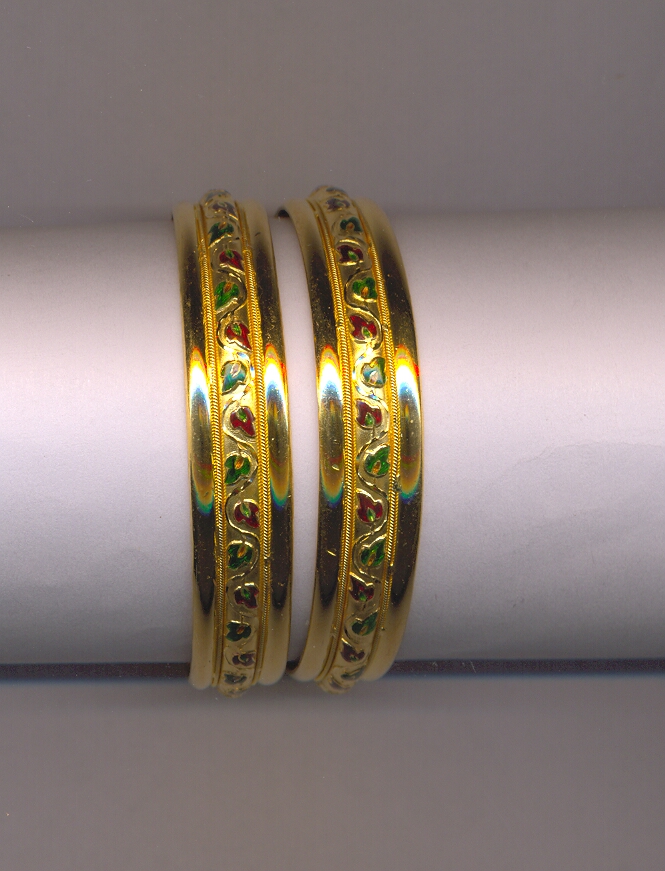GOLD BANGLE PLAIN FANCY