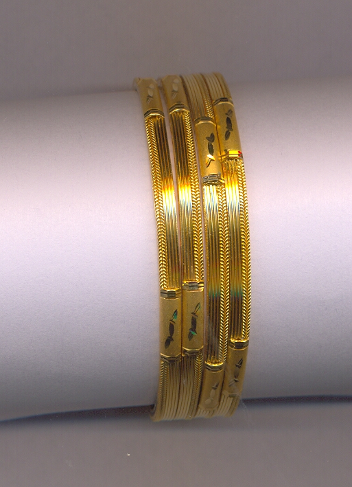 GOLD BANGLE PLAIN FANCY