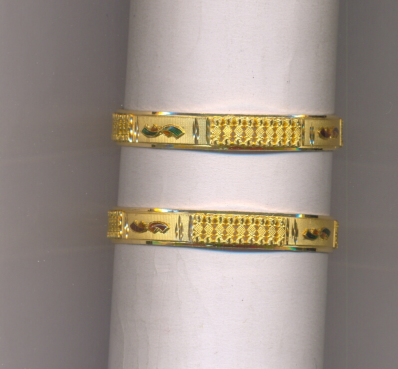 GOLD BANGLE PLAIN FANCY