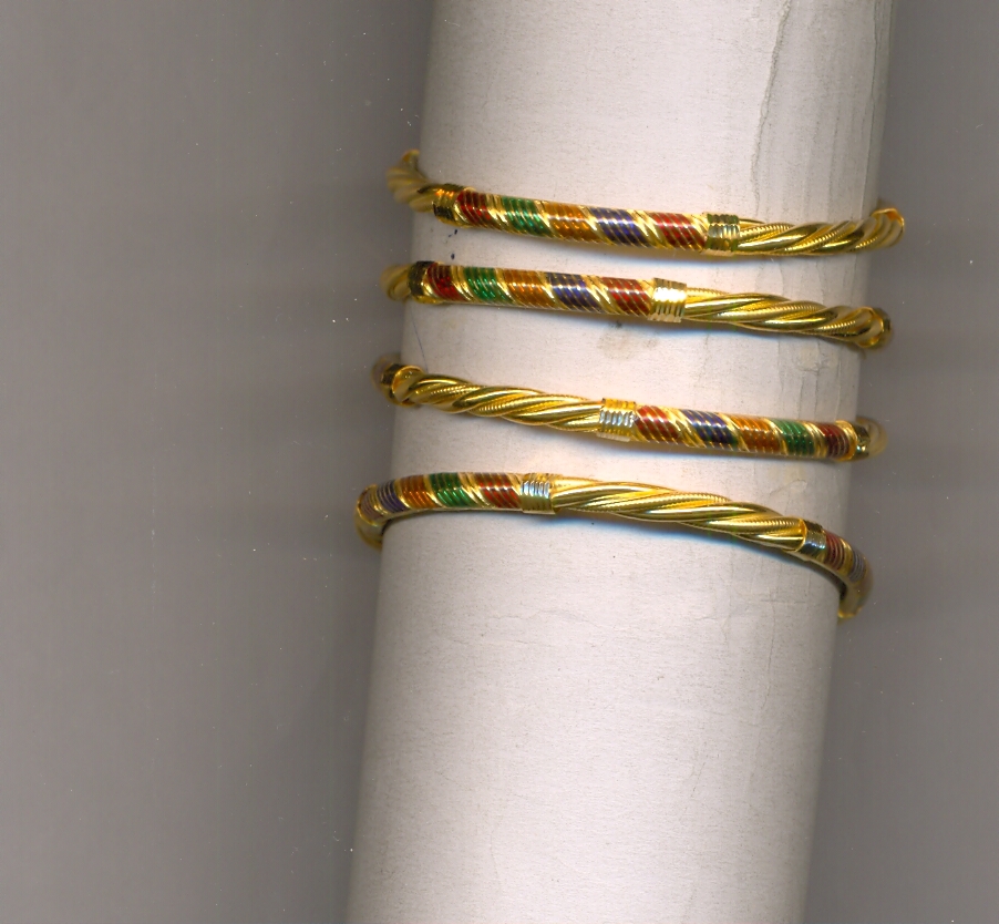 GOLD BANGLE PLAIN FANCY