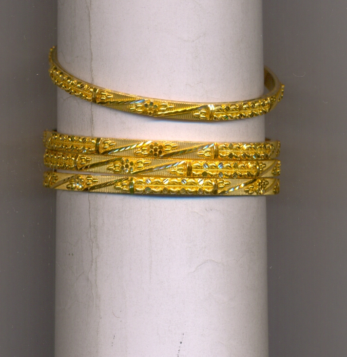 GOLD BANGLE PLAIN FANCY