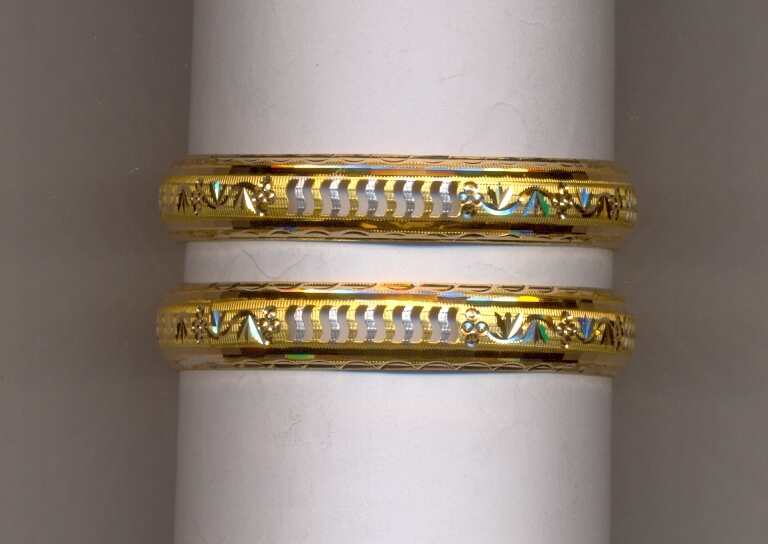 GOLD BANGLE PLAIN FANCY