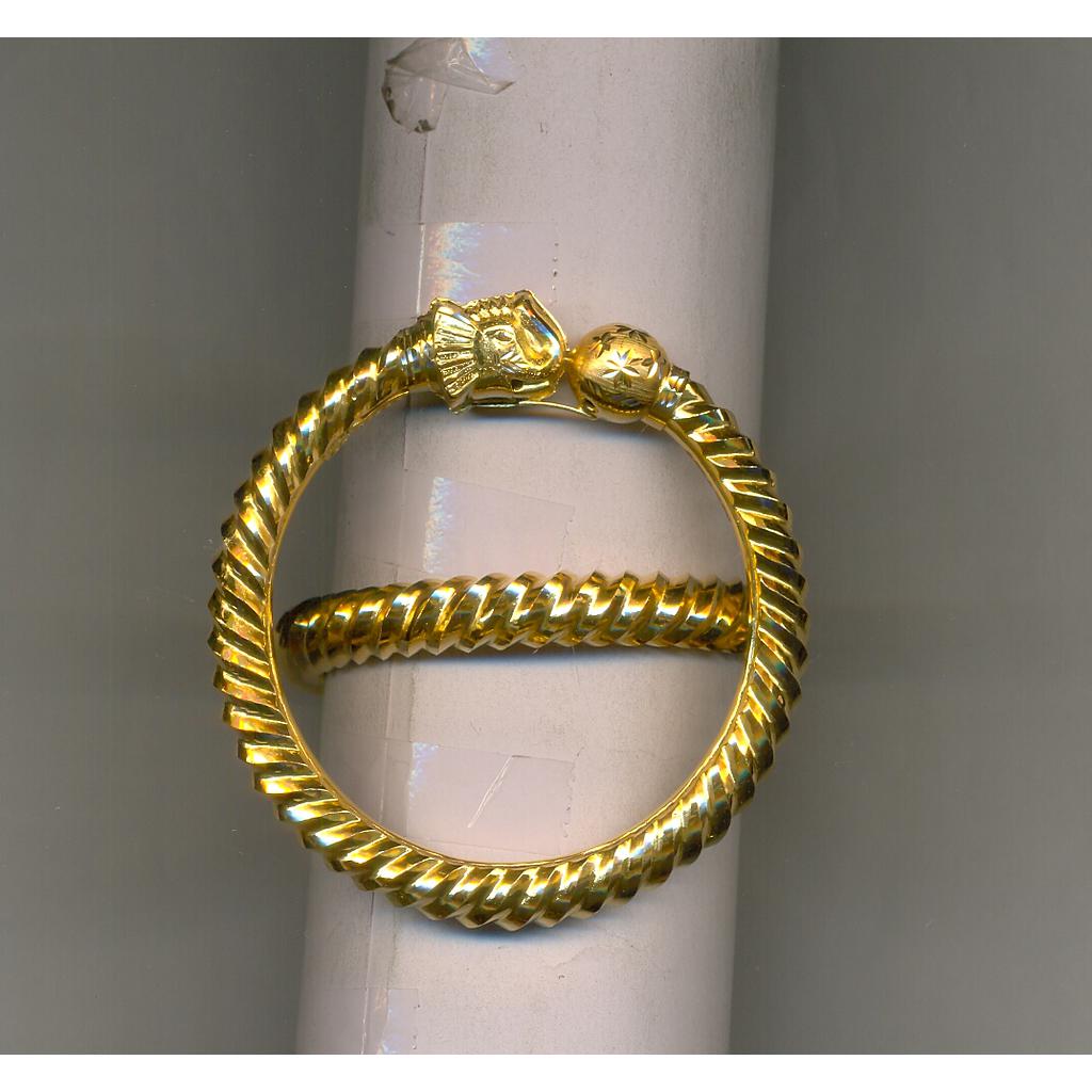 GOLD BANGLE PLAIN FANCY