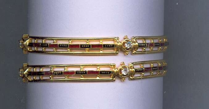 GOLD BANGLE PLAIN FANCY