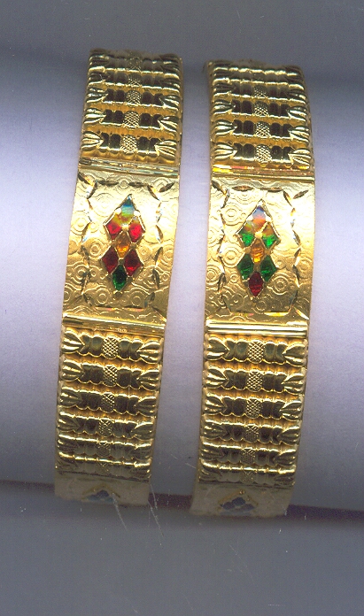 GOLD BANGLE PLAIN FANCY