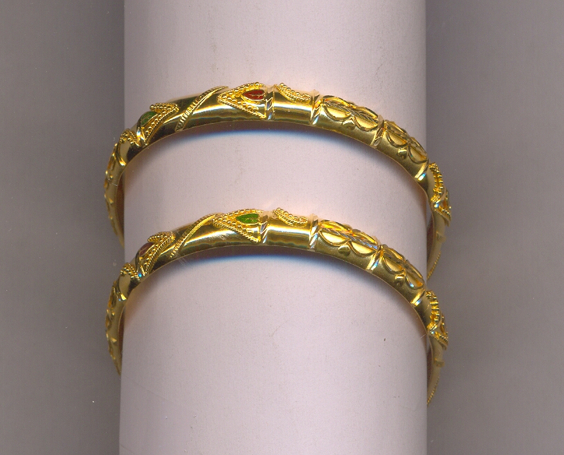 GOLD BANGLE PLAIN FANCY
