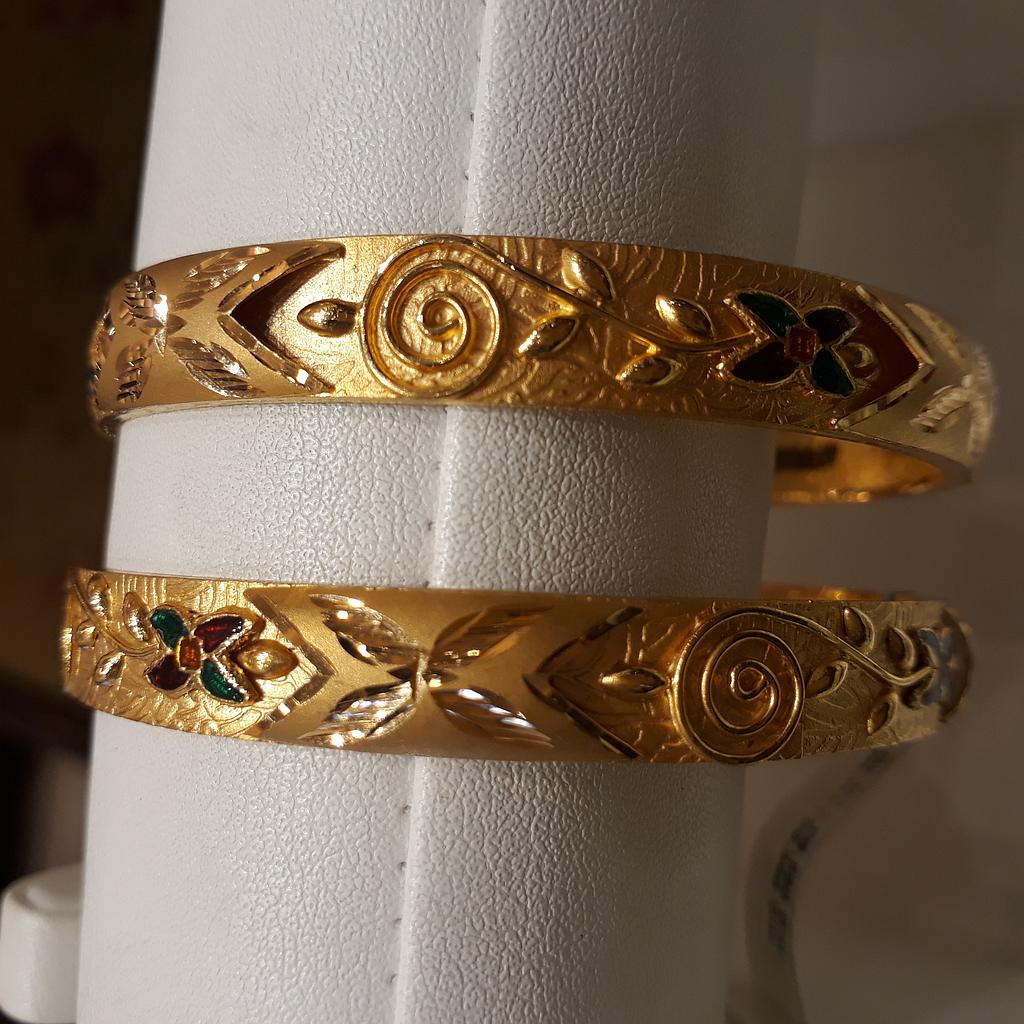 GOLD BANGLE PLAIN FANCY