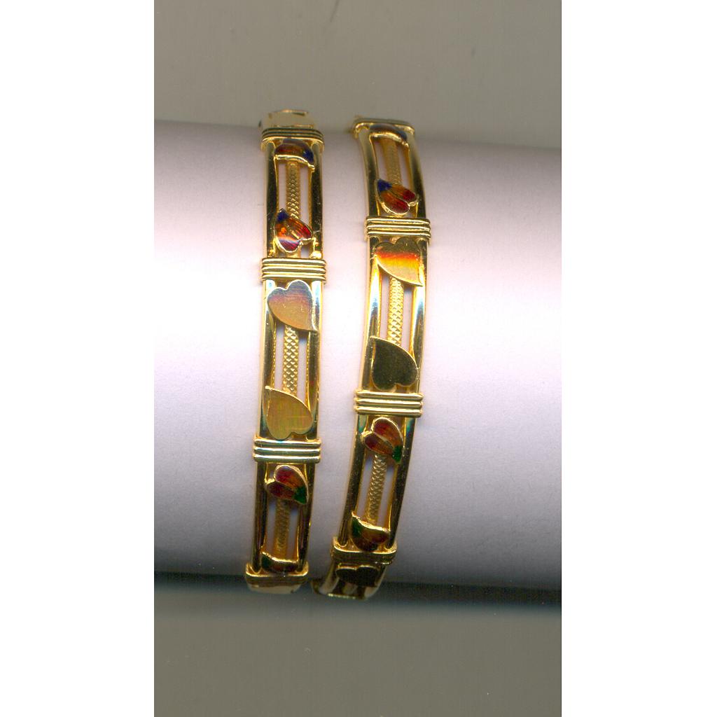 GOLD BANGLE PLAIN FANCY