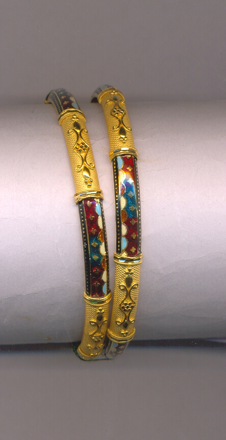 GOLD BANGLE PLAIN FANCY