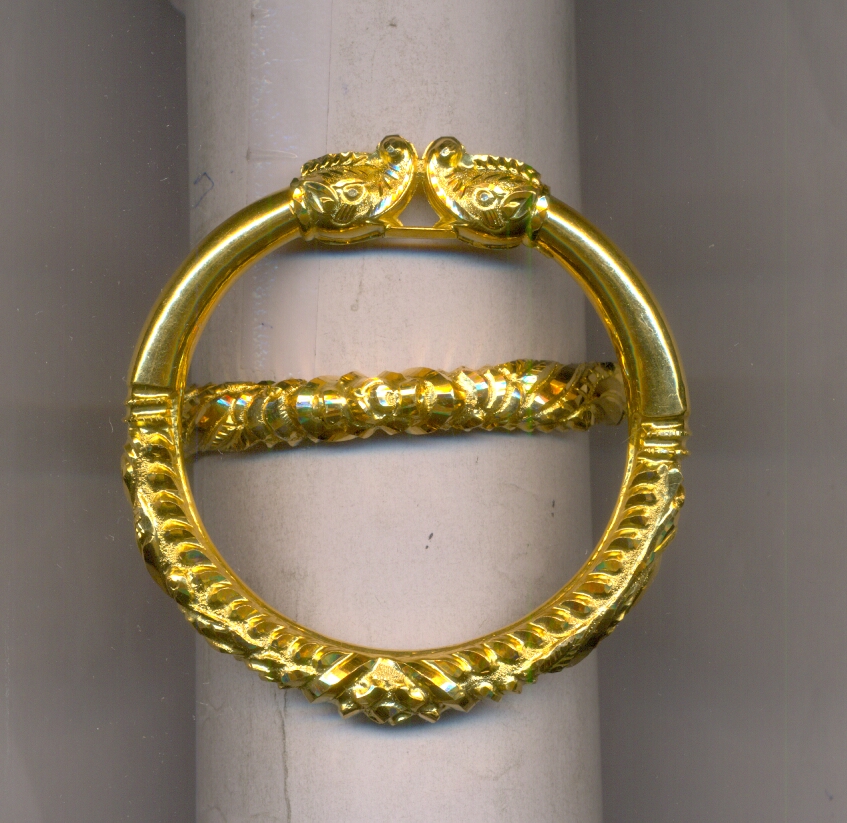 GOLD BANGLE PLAIN FANCY