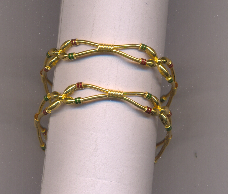 GOLD BANGLE PLAIN FANCY