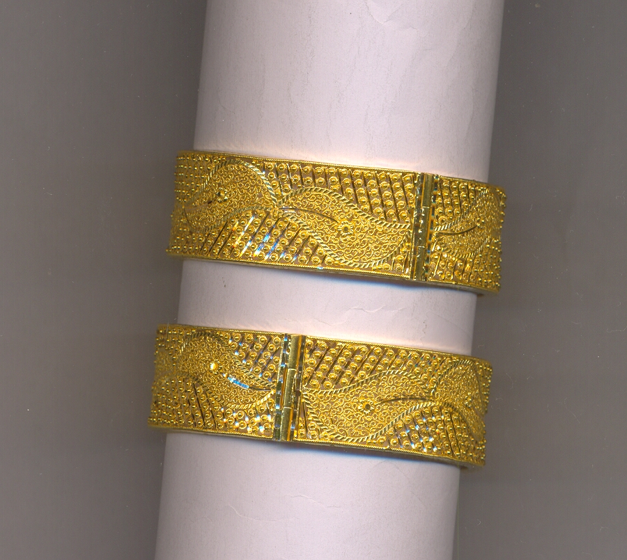 GOLD BANGLE PLAIN FANCY