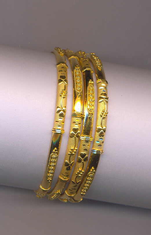 GOLD BANGLE PLAIN FANCY