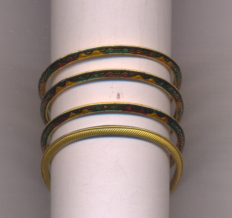 GOLD BANGLE PLAIN FANCY