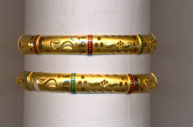 GOLD BANGLE PLAIN FANCY