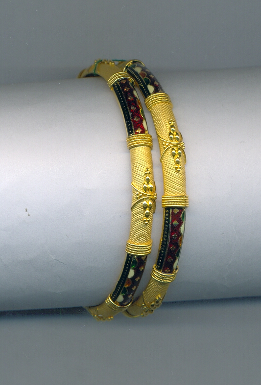 GOLD BANGLE PLAIN FANCY