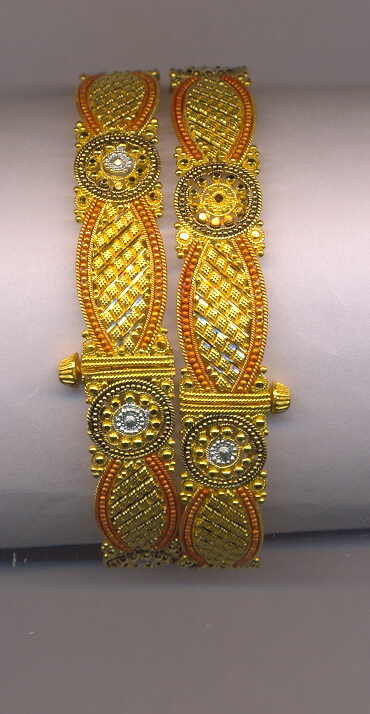 GOLD BANGLE PLAIN FANCY