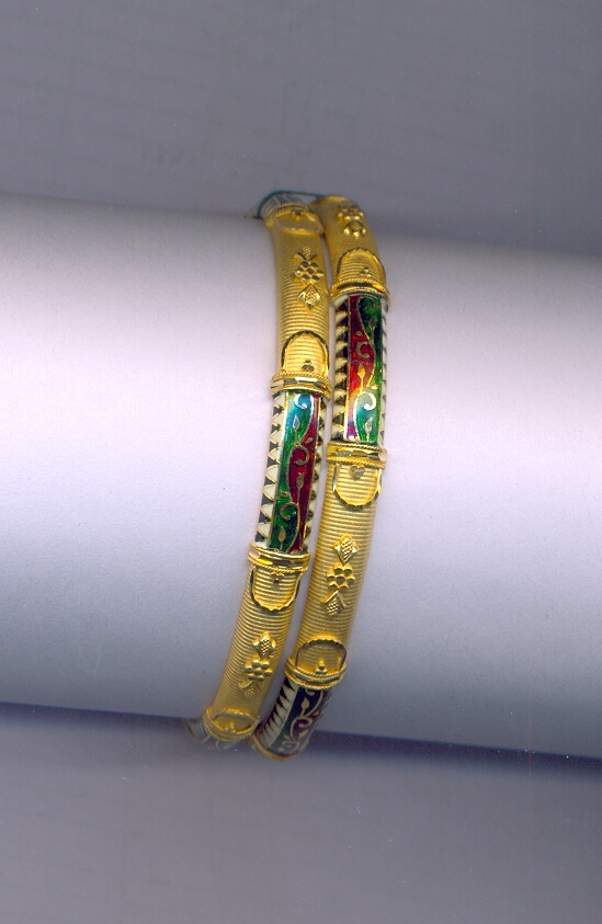 GOLD BANGLE PLAIN FANCY