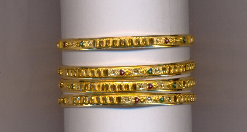 GOLD BANGLE PLAIN FANCY
