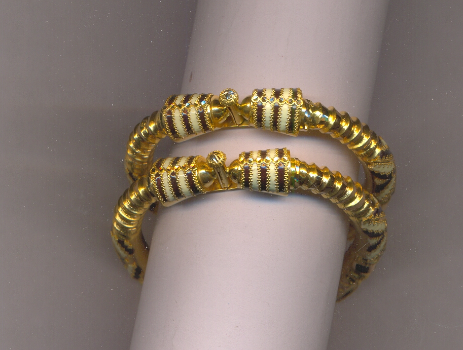 GOLD BANGLE PLAIN FANCY