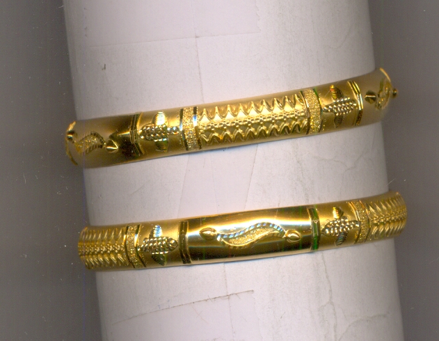 GOLD BANGLE PLAIN FANCY