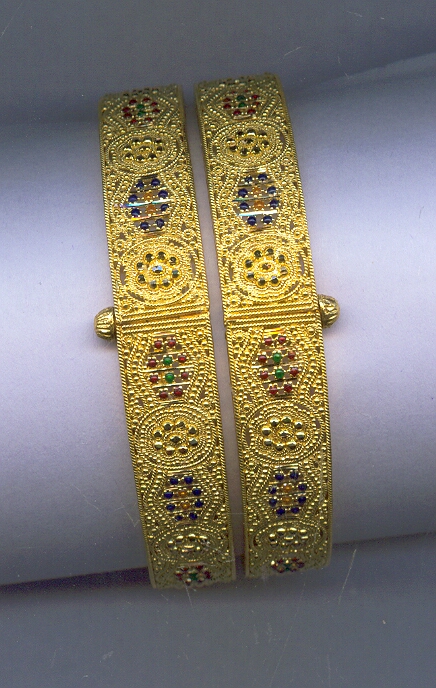GOLD BANGLE PLAIN FANCY