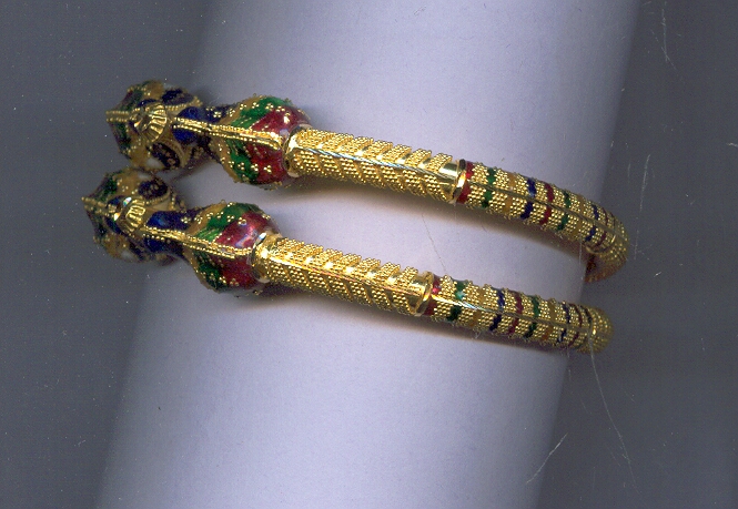 GOLD BANGLE PLAIN FANCY
