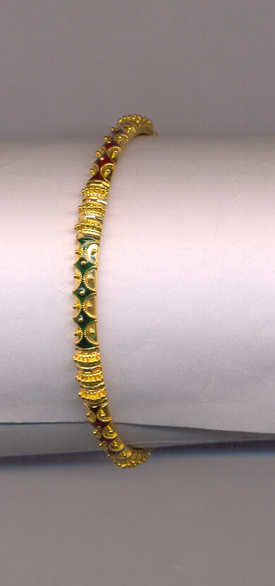 GOLD BANGLE PLAIN FANCY