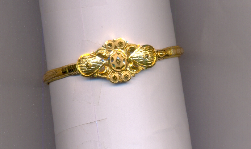 GOLD BANGLE PLAIN FANCY