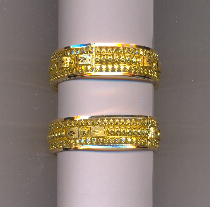 GOLD BANGLE PLAIN FANCY
