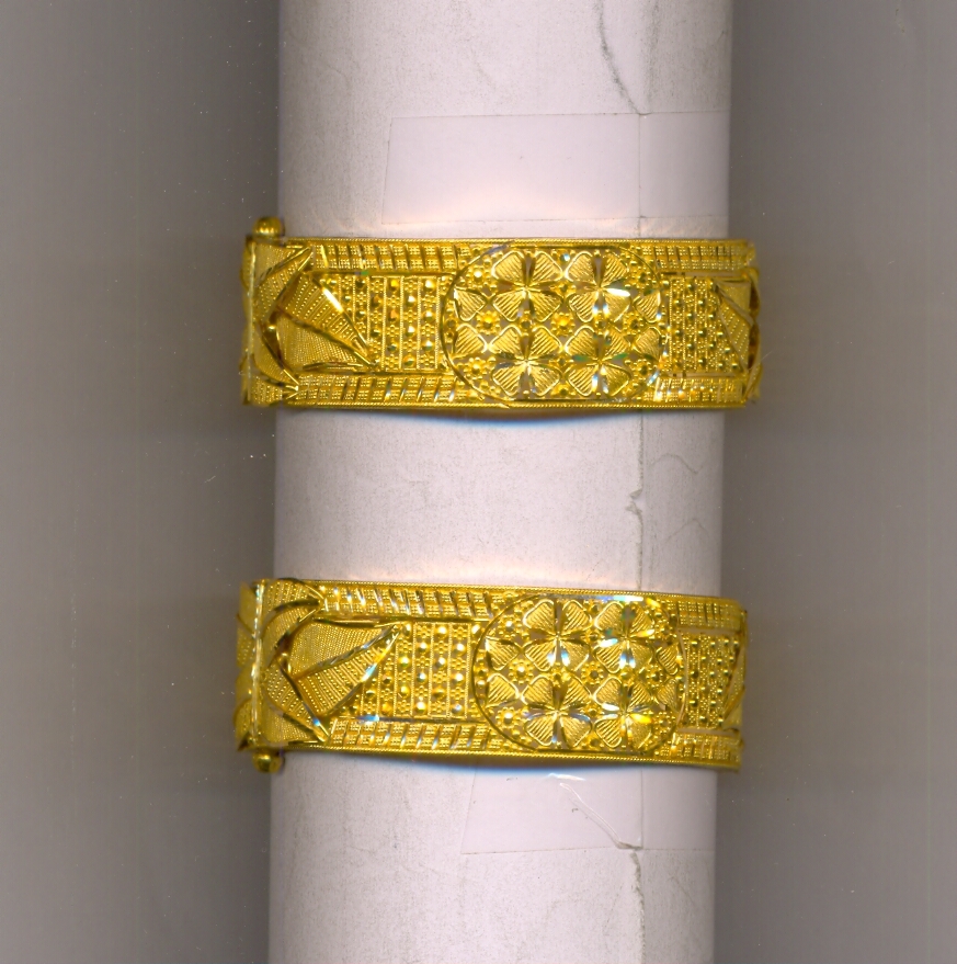 GOLD BANGLE PLAIN FANCY