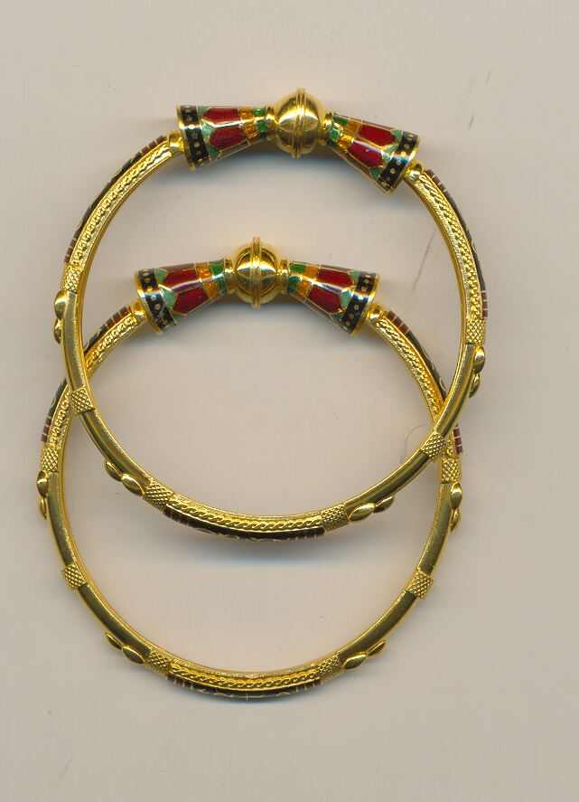 GOLD BANGLE PLAIN FANCY