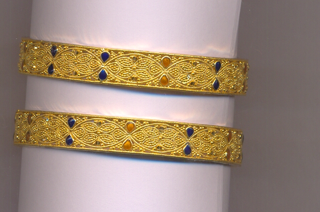 GOLD BANGLE PLAIN FANCY