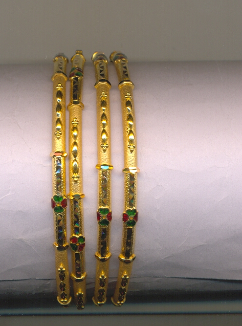 GOLD BANGLE PLAIN FANCY