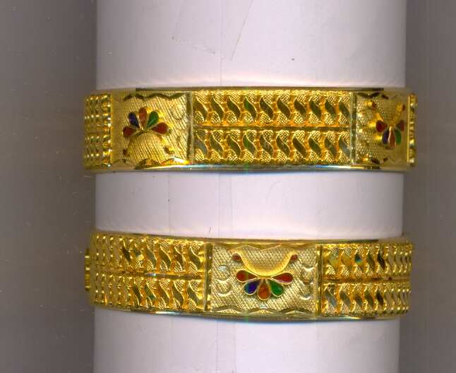 GOLD BANGLE PLAIN FANCY