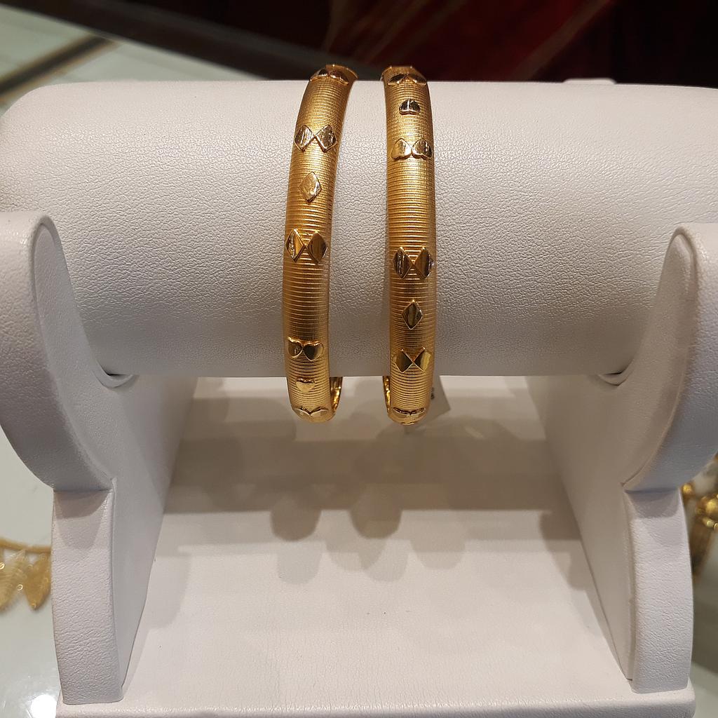 GOLD BANGLE PLAIN FANCY