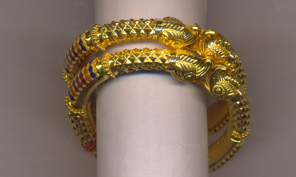 GOLD BANGLE PLAIN FANCY