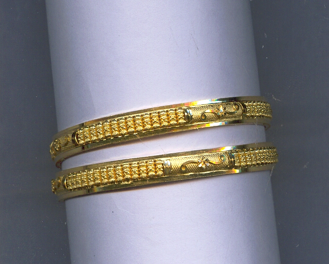 GOLD BANGLE PLAIN FANCY