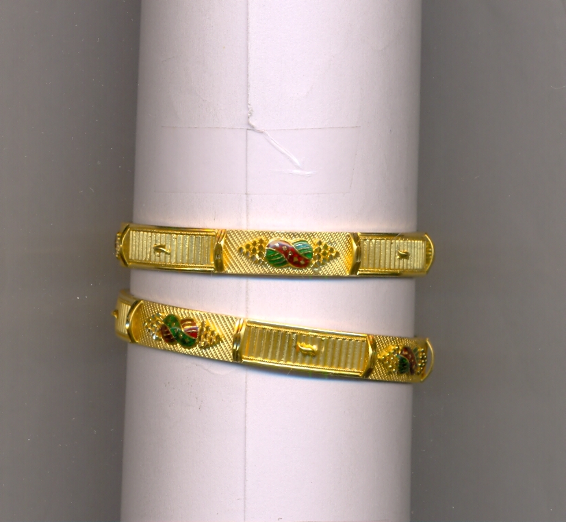 GOLD BANGLE PLAIN FANCY