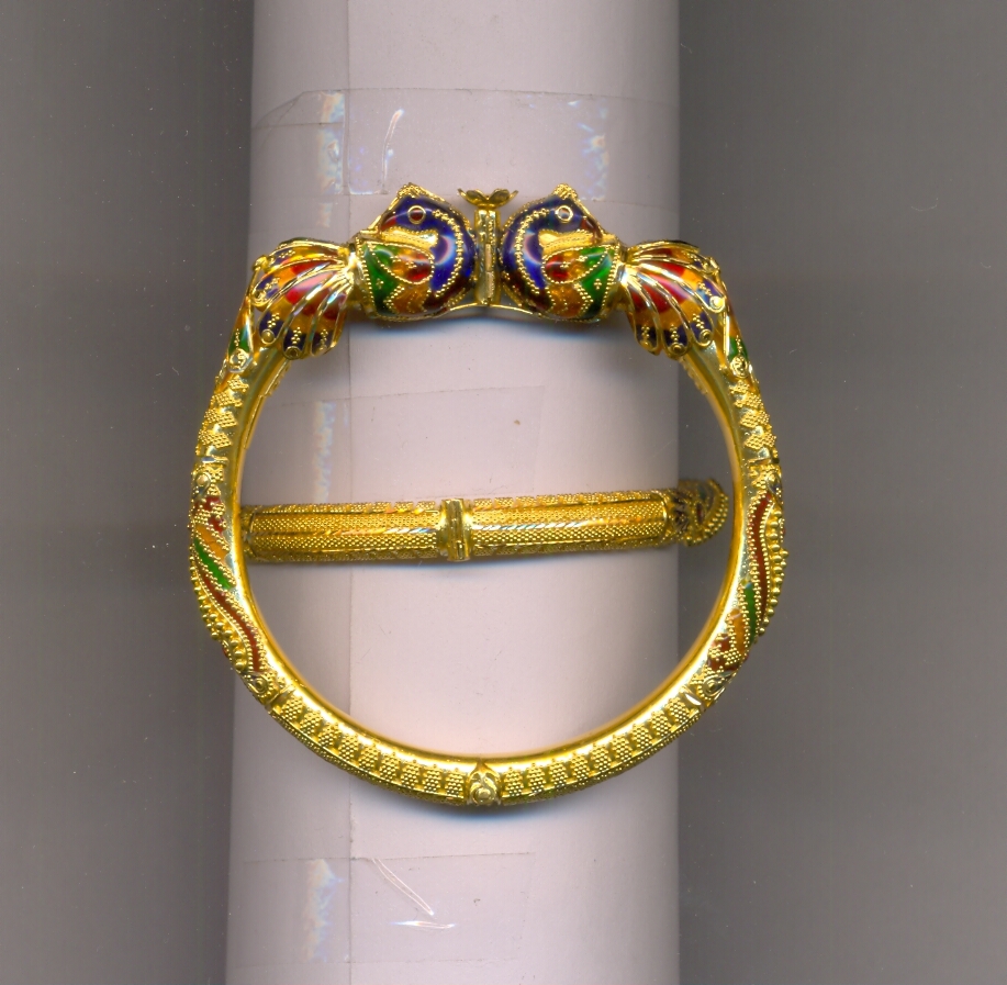 GOLD BANGLE PLAIN FANCY