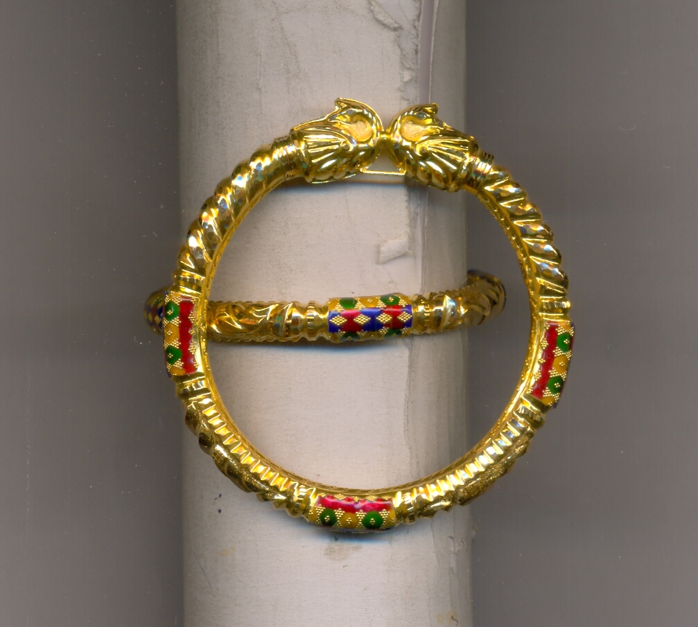 GOLD BANGLE PLAIN FANCY