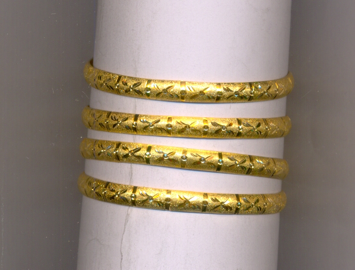 GOLD BANGLE PLAIN FANCY