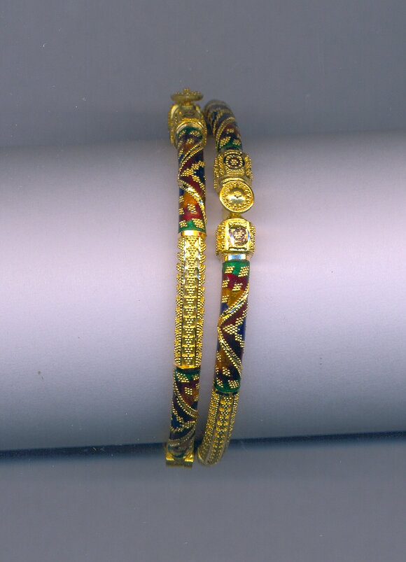 GOLD BANGLE PLAIN FANCY