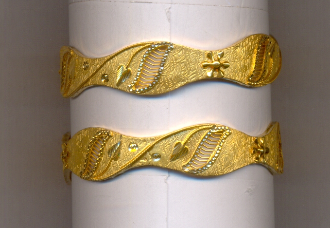 GOLD BANGLE PLAIN FANCY
