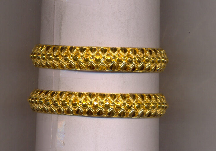 GOLD BANGLE PLAIN FANCY