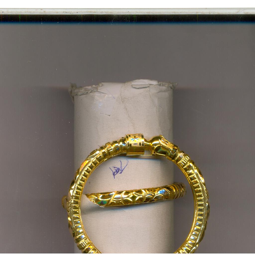 GOLD BANGLE PLAIN FANCY